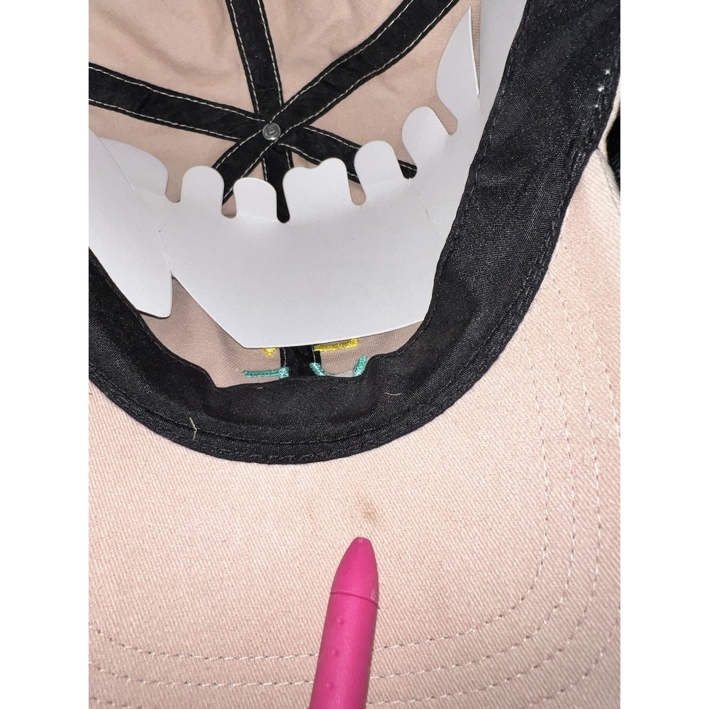 David & Young NWT Love Pride Rainbow Heart Pink Distressed Dad Hat Baseball‎ Cap - Picture 11 of 12